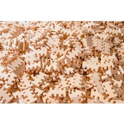 Dusyma-Steckbausteine Holz, 1000 Stck, ab 3 Jahre