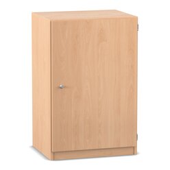 Flexeo� Unterschrank, 3 F�cher, Breite 64,1 cm, 1 Dreht�r, Bogengriff mit Schloss