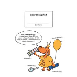 621 Kindergartenblock - Formen, Farben, Fehler finden ab 4 Jahre
