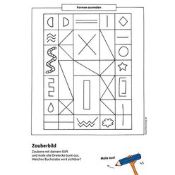 621 Kindergartenblock - Formen, Farben, Fehler finden ab 4 Jahre