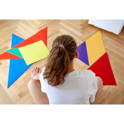 Legeteppich Tangram