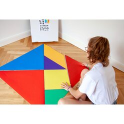 Legeteppich Tangram