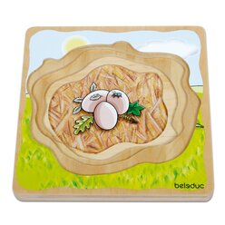 Lagenpuzzle Ente, 4-5 Jahre