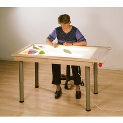 Leuchttisch hhenverstellbar