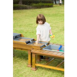 Outdoor Sand- und Wassertische, 3er Set