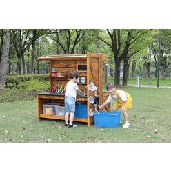 Outdoor-Experimentierstation mit Zubehr