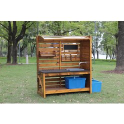 Outdoor-Experimentierstation mit Zubehr