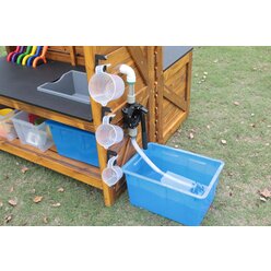 Outdoor-Experimentierstation mit Zubehr