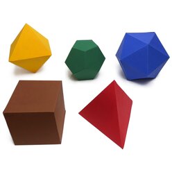 Polydron Basis-Set 164 Teile ohne Kunststoffbox