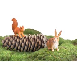 Tiere - Waldtiere Europa, Figuren-Set, 15 Teile