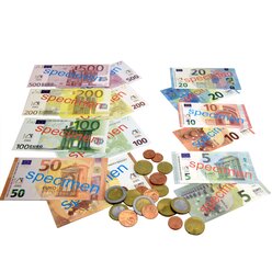 Lernspielset: EURO - Spielgeld, ab 7 Jahre