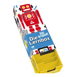 AOL Lernbox DIN A8, Design: Roboter, 25er-Paket