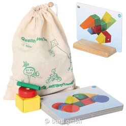 Konstruktionsspiel Magnetic Blocks, 33 Magnetbausteine, ab 3 Jahre