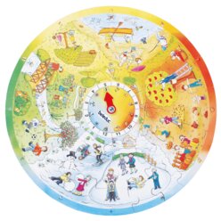 XXL Lernpuzzle Jahreszeiten, ab 4 Jahre