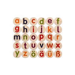Holzstempel Kleinbuchstaben