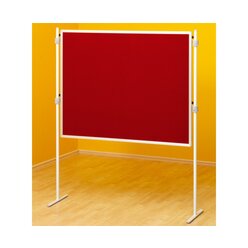 Compra Stellwand Einhngetafel - Stoffbezug, 120 x 150 cm, rot (ohne Stative)