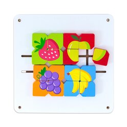 Spiel- und Motorik-Wandelemente, 35x35 cm, 6er Set , 1-7 Jahre