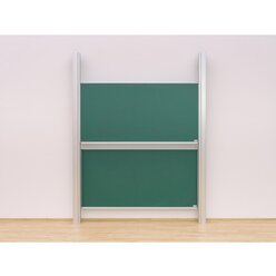 Pylonen-Doppeltafel, grn, 300x100 cm