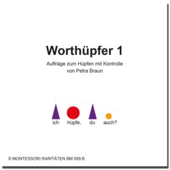 Montessori Deutsch-Set: Grammatik: Wortarten, Wortsymbole (Klassensatz)