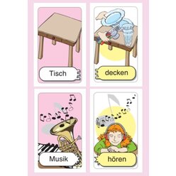 Grundwortschatz DaZ - Das gehrt zusammen!, Kartenspiel, ab 7 Jahre
