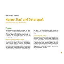 Henne, Has' und Osterspa, 3-8 Jahre