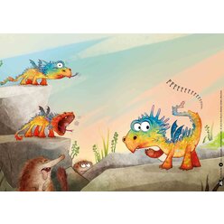 Kamishibai Bildkartenset - Furzipups, der Knatterdrache, 3-6 Jahre