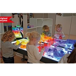 Groer Leuchttisch, 180 x 60 cm, hhenverstellbar 66,5 bis 83,5 cm (Achtung: neue Version in Vorbereitung)