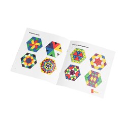 Prismo Dreiecke mit Legerahmen 10er-Set transparent (Gropackung) inkl. Vorlagen