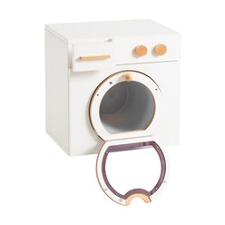 Waschmaschine mit drehbarer Trommel, Krippenspielmbel