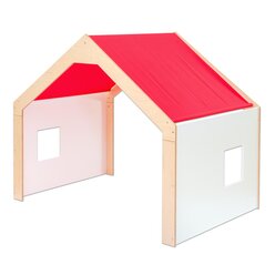 Educasa Stoffdach fr Traumhaus rot