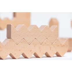 ZigZag Blocks, 30 Holzbausteine, ab 2 Jahre