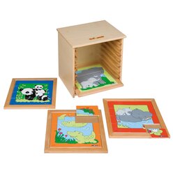 Puzzlekiste fr Educo-Lagenpuzzle / Wachstumspuzzle