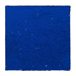 Sensorische Pailletten-Tafel, blau/silber