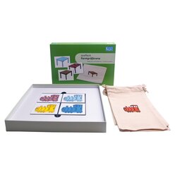 Kon-Lab LexPack Formpräferenz, Zuordnungsspiel mit Anleitung für Eltern, 0-10 Jahre