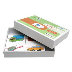 Kon-Lab LexPack Schachtel 2 Objektganzheit, Puzzlekarten, 0-10 Jahre