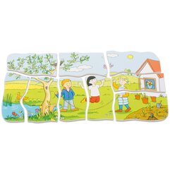 Lagen-Puzzle 4 Jahreszeiten, 4-7 Jahre