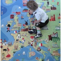 Kinderteppich Europa