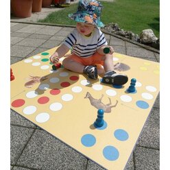 Outdoor Ludo Tiere, Bodenteppich