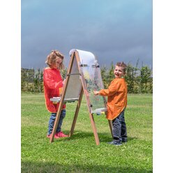 Doppelseitige Malwand aus WPC, ab 3 Jahren