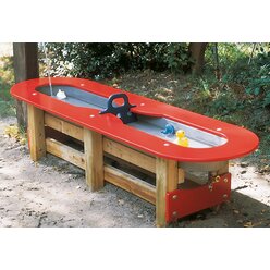 Planschtisch mit Schleuse