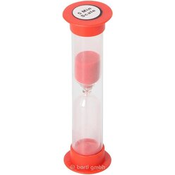 Mini-Sanduhr 5 Minuten in Kunststoffrhre (solange der Vorrat reicht)