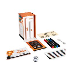 Ozobot Evo Starterset, Lernroboter inkl. Experience-Pack, Stiftset und Handbuch, ab 8 Jahre