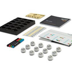 Ozobot Evo Klassenset, 18 Lernroboter inkl. Stiftsets und Aufladebox, ab 8 Jahre