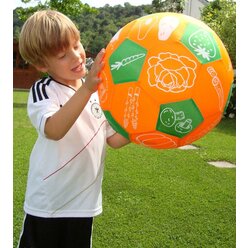 Lernspielball Obst und Gemse  35cm (Aktionspreis! Solange der Vorrat reicht!)