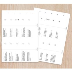 Verkehrszeichen - Kinder im Verkehr, Halbfertig-Material mit Dose A5