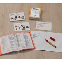 Schlag nach im Wrterbuch, Dosen 1 + 2, bungsmaterial komplett, 3.-4. Klasse
