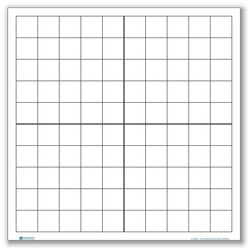 Groe Hunderter-Folientafel, 2er Set, Format 96 x 96 cm