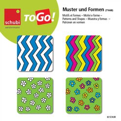 schubi ToGo - Muster und Formen, Lernspiel, 4-8 Jahre