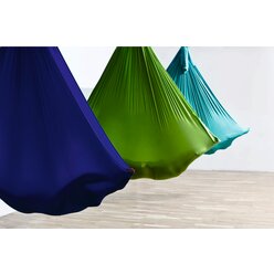 AerialX Yoga-H�ngetuch, Farbe: Lemon, mit 2 Deckenankern