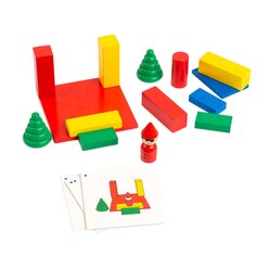 Zusammen bauen, Konstruktionsspiel, 3-7 Jahre